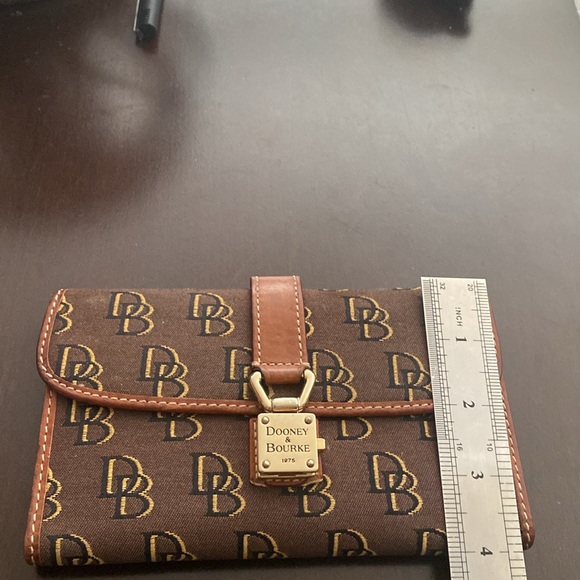 Dooney & Bourke Credit Card/Check Book Wallet - Picture 7 of 7
